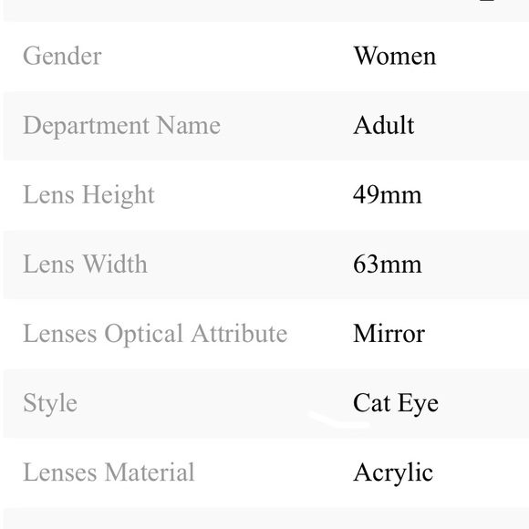 Cat-Eye Pink Mirror Gold Wire Rim Sunglasses - Picture 6 of 7